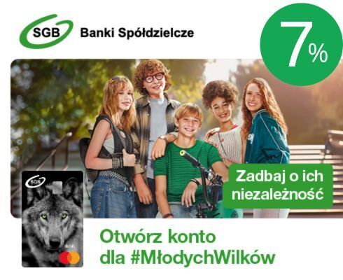 Konto dla młodych za 0zł do 26 roku życia!