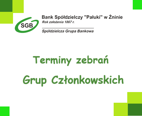 Zebrania Grup Członkowskich