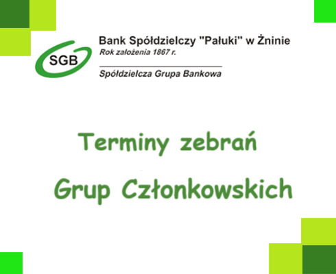 Zebrania Grup Członkowskich